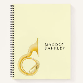 Cuaderno Músico de música de banda de música de Sousaphone 