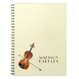 Cuaderno Músico de Viola Violin Music Teacher