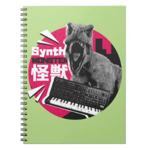 Cuaderno Músico Dino Synth