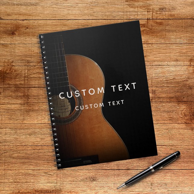 Cuaderno Músico profesional de guitarra de estilo (Subido por el creador)