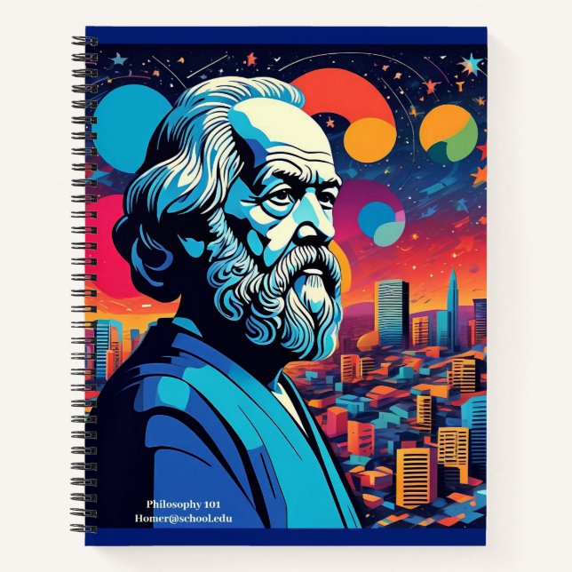 Cuaderno Musings Metropolitanos: La visión del filósofo (Anverso)