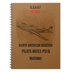 Cuaderno Mustang Pilots