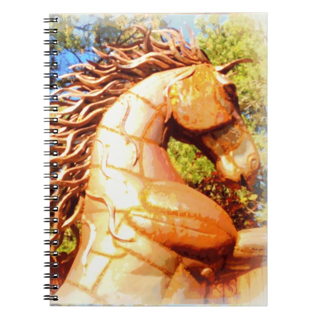 Cuaderno mustang stallion (Frente)