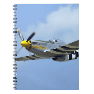 Cuaderno Mustango norteamericano de P-51D, pequeño caballo