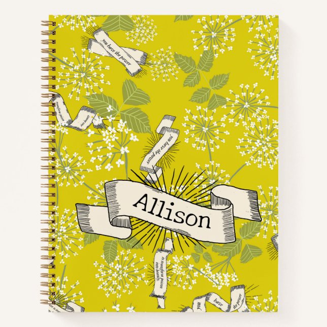 Cuaderno MUSTARD Ivy Cicuta (Anverso)