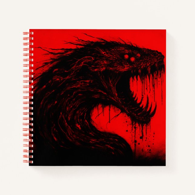 Cuaderno MUTACIÓN PUTRIDA | Bloc de notas espiral (Anverso)