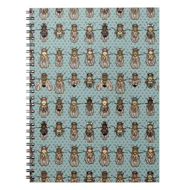 Cuaderno Mutantes de la Drosophila (Frente)