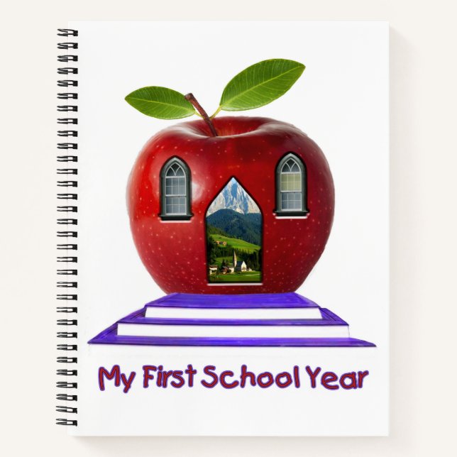 Cuaderno Muy lindo mi primer año escolar (Anverso)