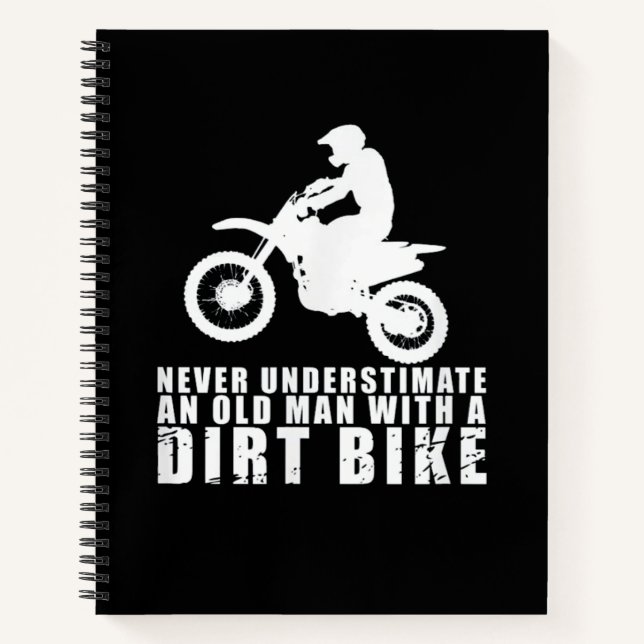 Cuaderno MX Dirt Bike Dad (Anverso)