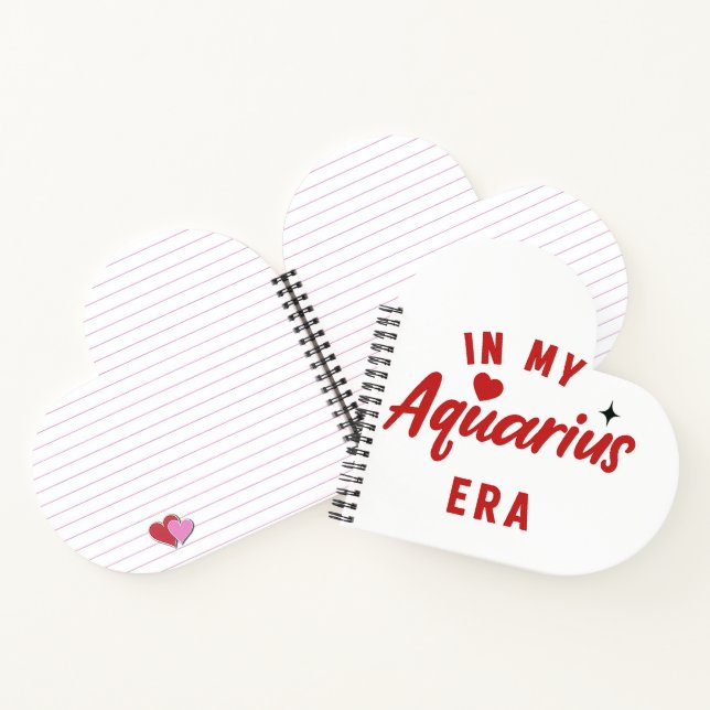 Cuaderno my Aquarius era Planner  ,Aquarius birthday gift (Interior)