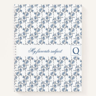 Cuaderno My Favorite Subject | Custom Initial