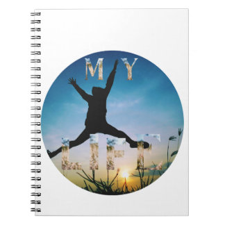 Cuaderno My Life – Inspirational Nature Design Spiral Photo