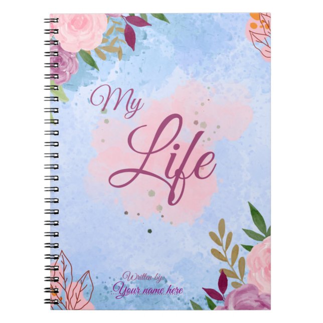 Cuaderno My Life-Spiral Photo Notebook (Frente)