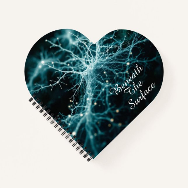 Cuaderno Mycelium Network Art | Deep Ecological Connection  (Anverso)