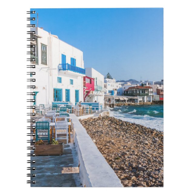 Cuaderno Mykonos, Grecia (Frente)