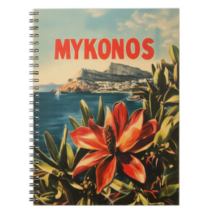 Cuaderno Mykonos vintage
