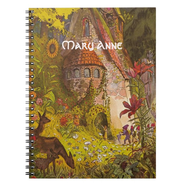 Cuaderno Mysasy Gnome Forest Home (Frente)