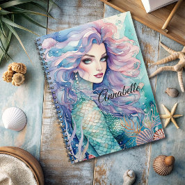 Cuaderno Mysteria Mermaid Spiral Photo Notebook