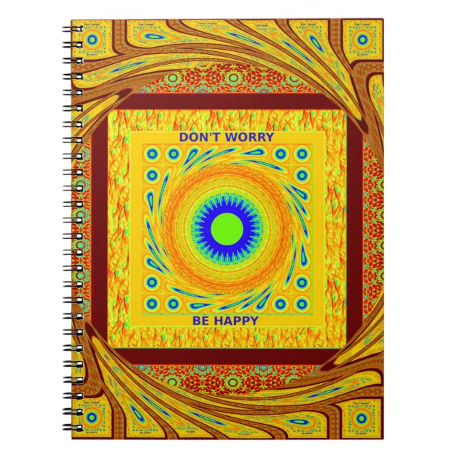 Cuaderno Mystic African Eye Wall Art (Muro ocular místico a (Frente)