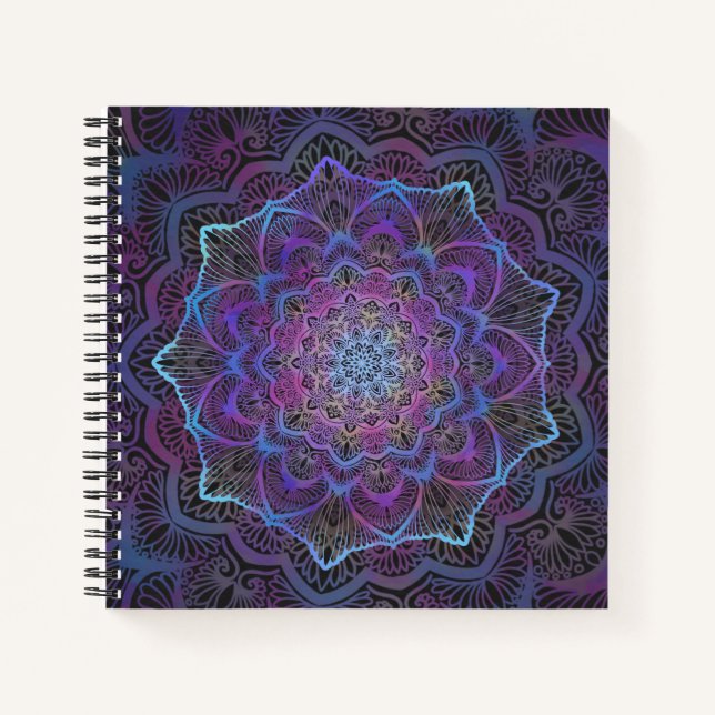 Cuaderno Mystic Bloom Mandala (Anverso)