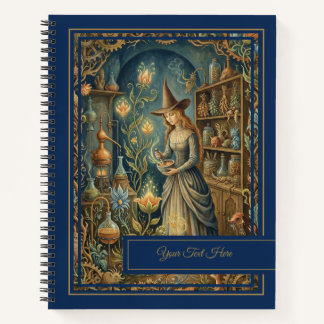Cuaderno Mystic Botanica Grimorio de Brujería Herbal Vintag