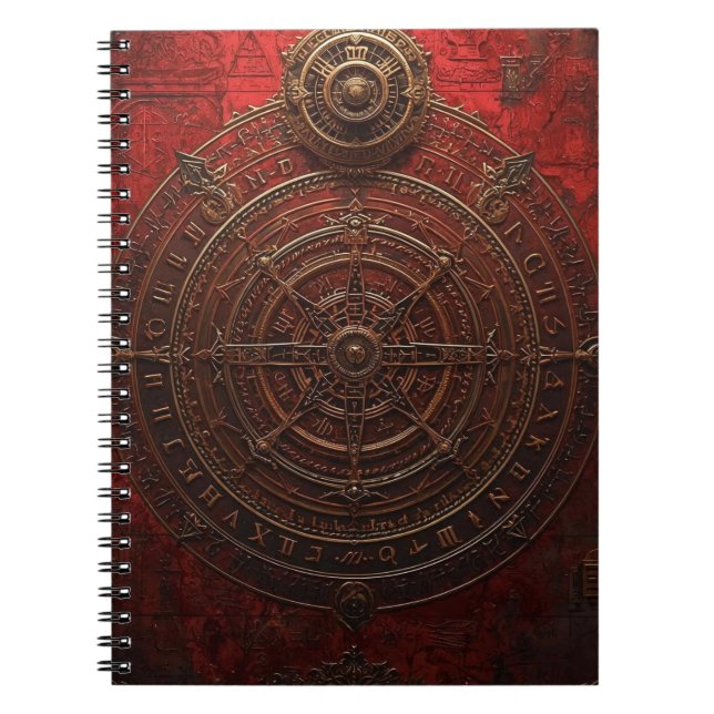 Cuaderno Mystic Compass Rose (Frente)