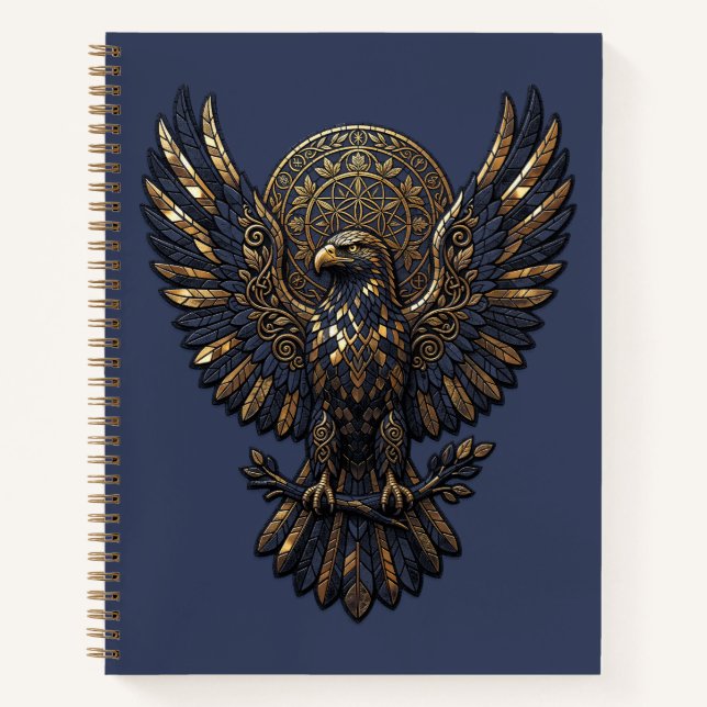 Cuaderno Mystic Eagle (Anverso)