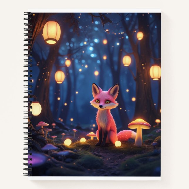 Cuaderno Mystic Forest Dreams-Fantasy Art Notebook (Anverso)