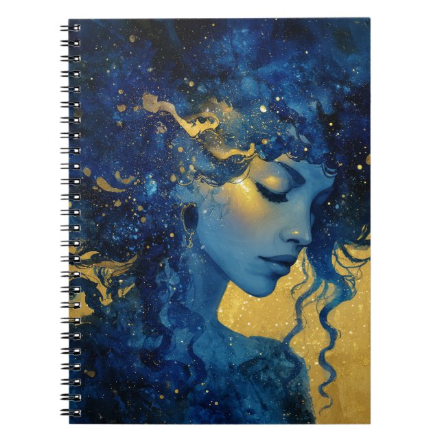 Cuaderno Mystic Moon Goddess Notebook  (Frente)
