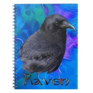 Cuaderno Mystic Raven Portrait Celtic Pagan