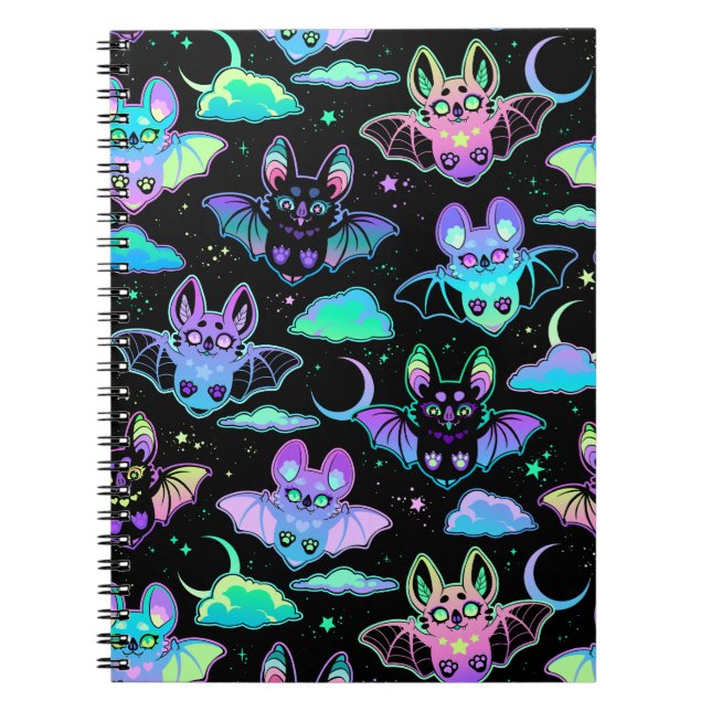 Cuaderno Mystical bats (Frente)