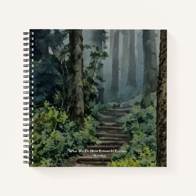 Cuaderno Mystical Forest Woodlands Aurelius Cita Journal (Anverso)