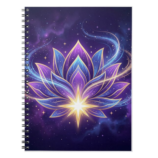 Cuaderno Mystical Lotus Flower (Frente)