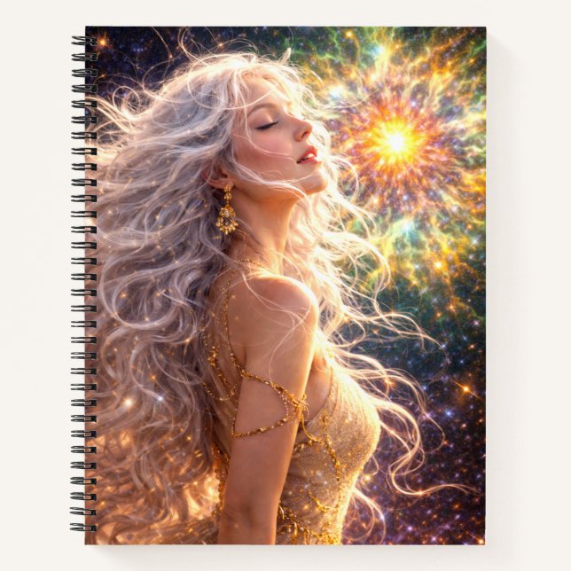 Cuaderno Mystik Woman Notizblock – Dein Raum für Gedanken (Anverso)