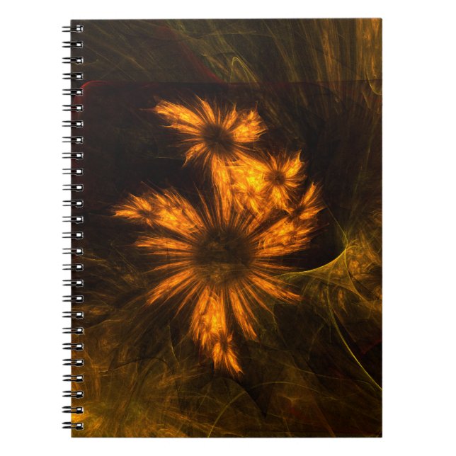 Cuaderno Mystique Garden Resumen Bloc de notas de arte (Frente)