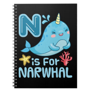 Cuaderno N es para Narwhal