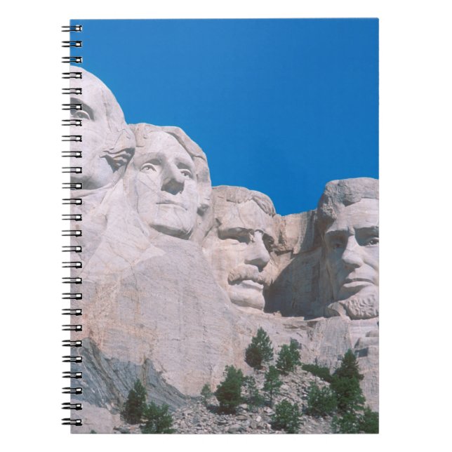Cuaderno NA, EE. UU., SD, Monte Rushmore. (Frente)