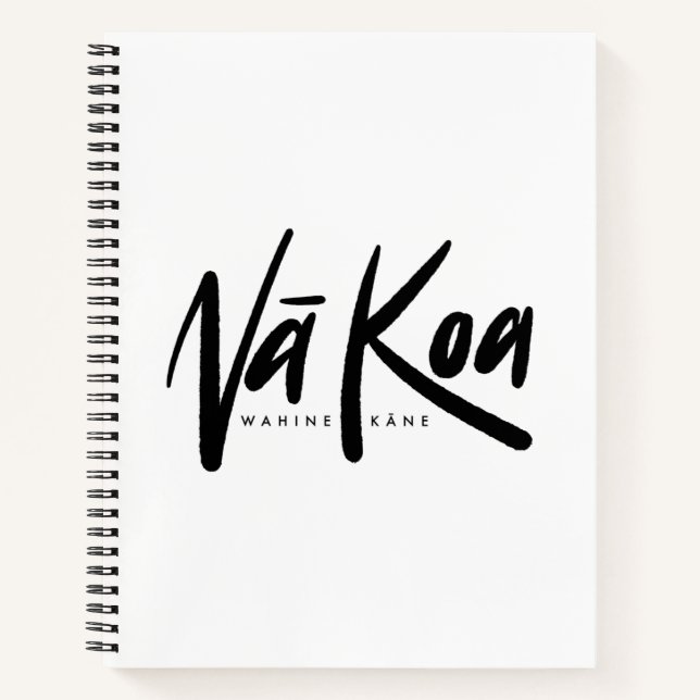 Cuaderno Na Koa Journal (espiral) (Anverso)