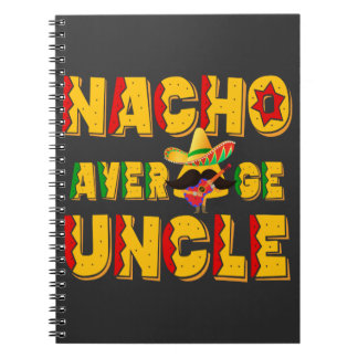 Cuaderno Nacho Promedio Tío Gracioso