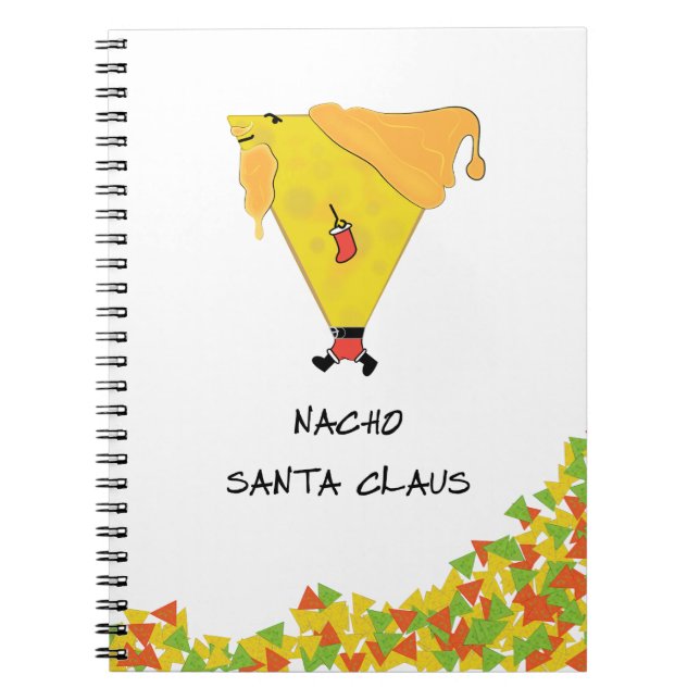 Cuaderno Nacho Santa con chile (Frente)