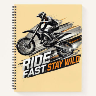 Cuaderno Nacido en bicicleta sucia y obligado a ir a la esc