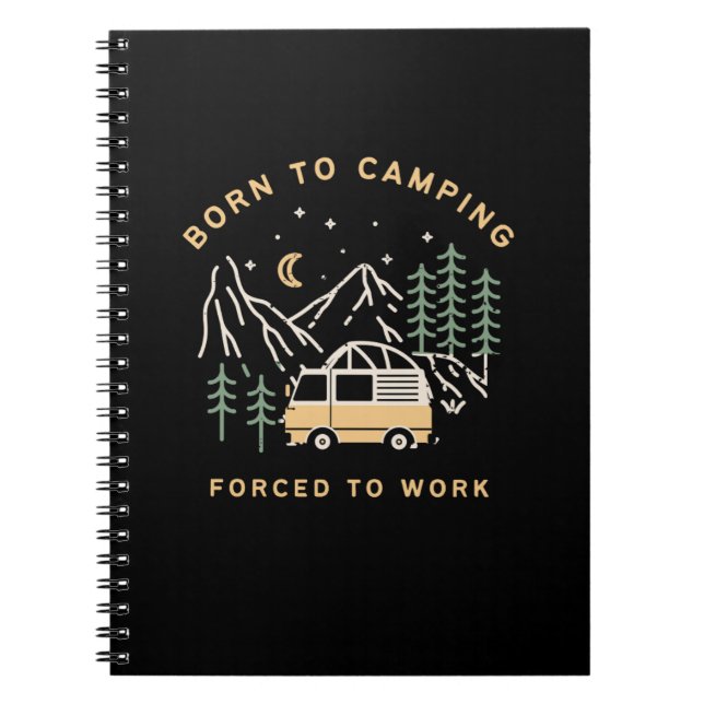 Cuaderno Nacido en campamento, forzado a trabajar - camione (Frente)