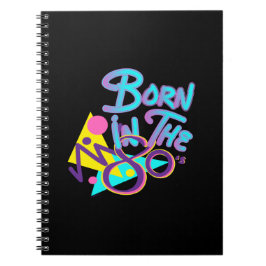 Cuaderno Nacido en los 80's Guay Age Art