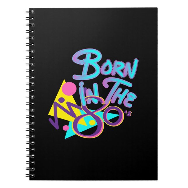 Cuaderno Nacido en los 80's Guay Age Art (Frente)