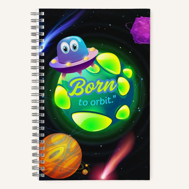 Cuaderno Nacido en órbita (Anverso)