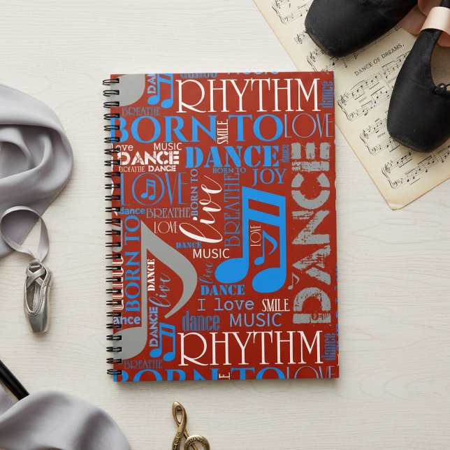 Cuaderno Nacido para Bailar Azul/Blanco/Cualquier Color ID2 (Subido por el creador)