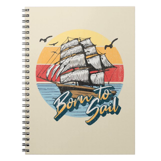 Cuaderno Nacido para navegar (Frente)