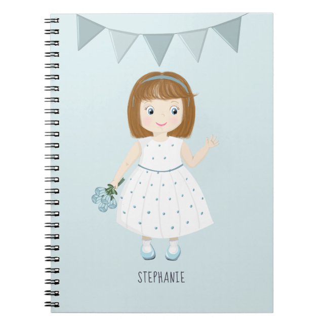 Cuaderno Nacimiento de Little Wildflower (Frente)