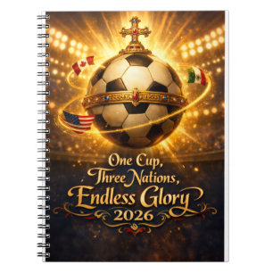 Cuaderno Naciones anfitrionas del Mundial 2026 Estados Unid