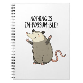 Cuaderno Nada Es Im-possum-ble Chiste de Zarigüeya Divertid